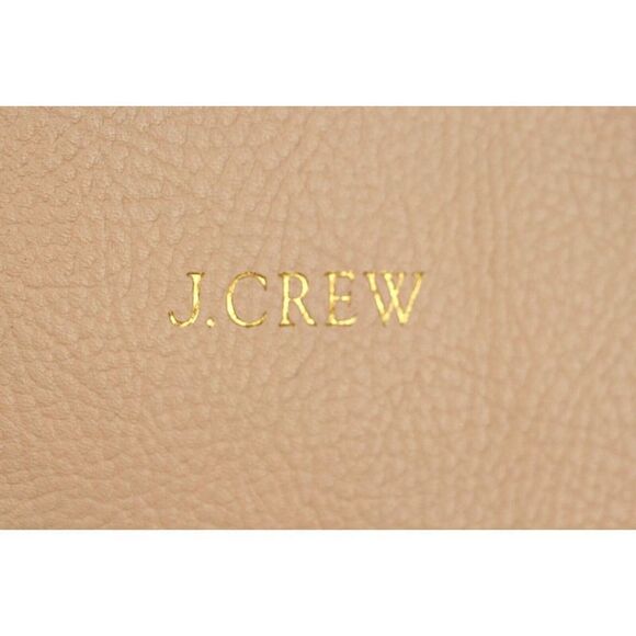 ROOMY J.CREW POWDER PINK GENUINE LEATHER SHOULDER BAG HANDBAG TOTE HOBO PURSE - Picture 10 of 14